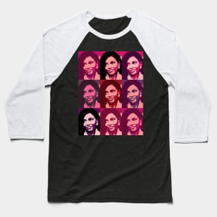 Crushed out on Jasmine Crockett - in plums Baseball T-Shirt